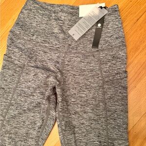 Gray Marled Leggings
